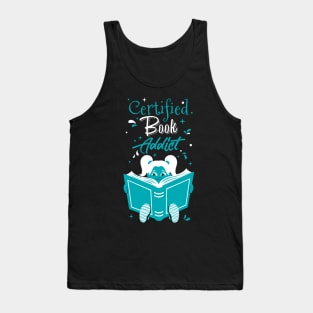 Book Addict Girl Tank Top